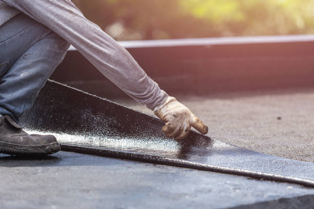 Professional Basement Waterproofing technician working in Eclectic, AL